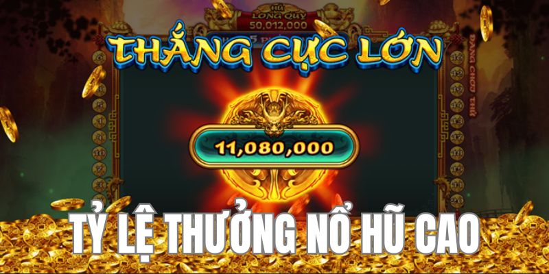 Thưởng quay hũ vô cùng hấp dẫn